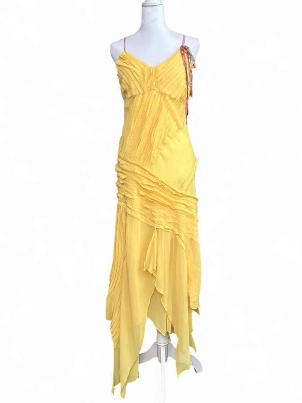 Soho flowy fairycore asymmetrical dress Y2K dress
